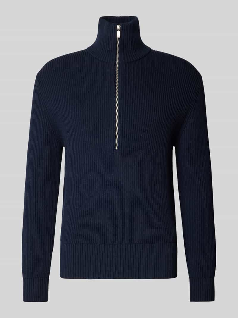 Drykorn Gebreide pullover met opstaande kraag, model 'MANUELO'