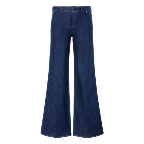 Herrlicher Wijd uitlopende jeans Lovely Flared Recycled Light Denim