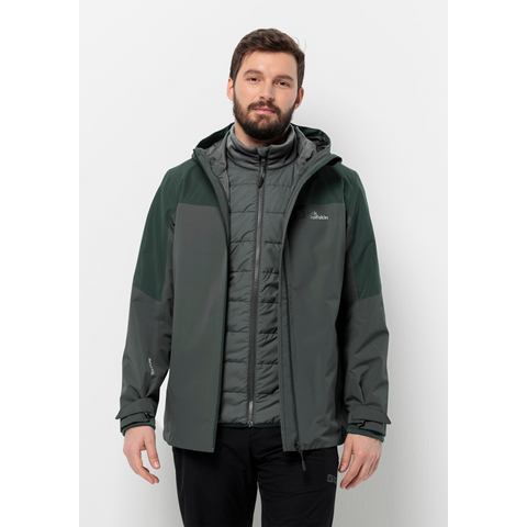 Jack Wolfskin Functioneel 3-in-1-jack GLAABACH 3-in-1 JKT M (2-delig)