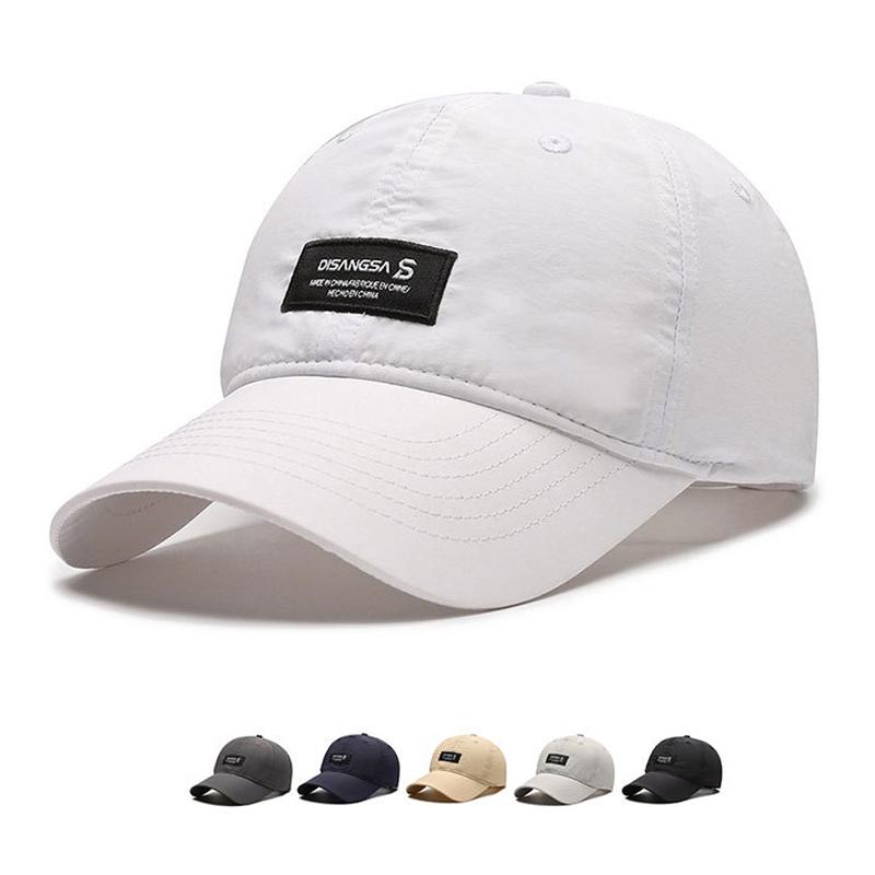 ONIHUA Outdoor Running Baseball Cap Sport Sneldrogende Cap Heren Dames Zonnescherm Zonnebrandcrème Ademende Cap beige