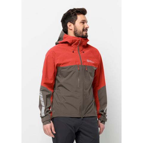 Jack Wolfskin Fietsjack MOROBBIA 3L JKT M