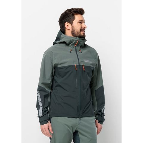 Jack Wolfskin Fietsjack MOROBBIA 3L JKT M