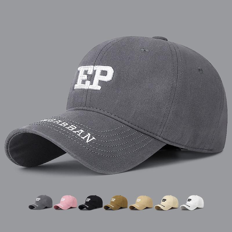 ONIHUA Geborduurde Letter Zonnehoed Mannen Vrouwen Zonnescherm Jeugd Baseball Cap Snapback Hoed Zonneklep Hoeden Vissershoed Piek Cap kaki