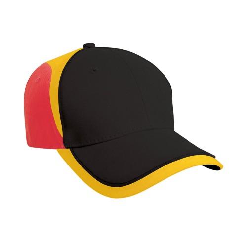 Result National Cap One Size zwart/rood