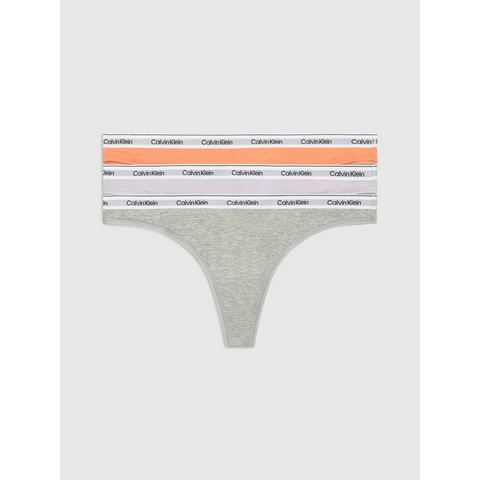 Calvin Klein String 3 PACK THONG (LOW-RISE) (3 stuks)