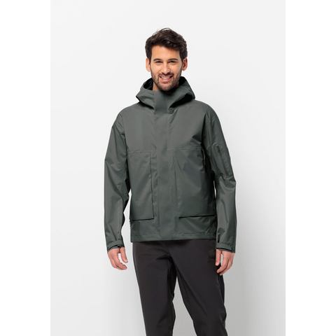 Jack Wolfskin Regenjack WANDERMOOD 3L JKT M