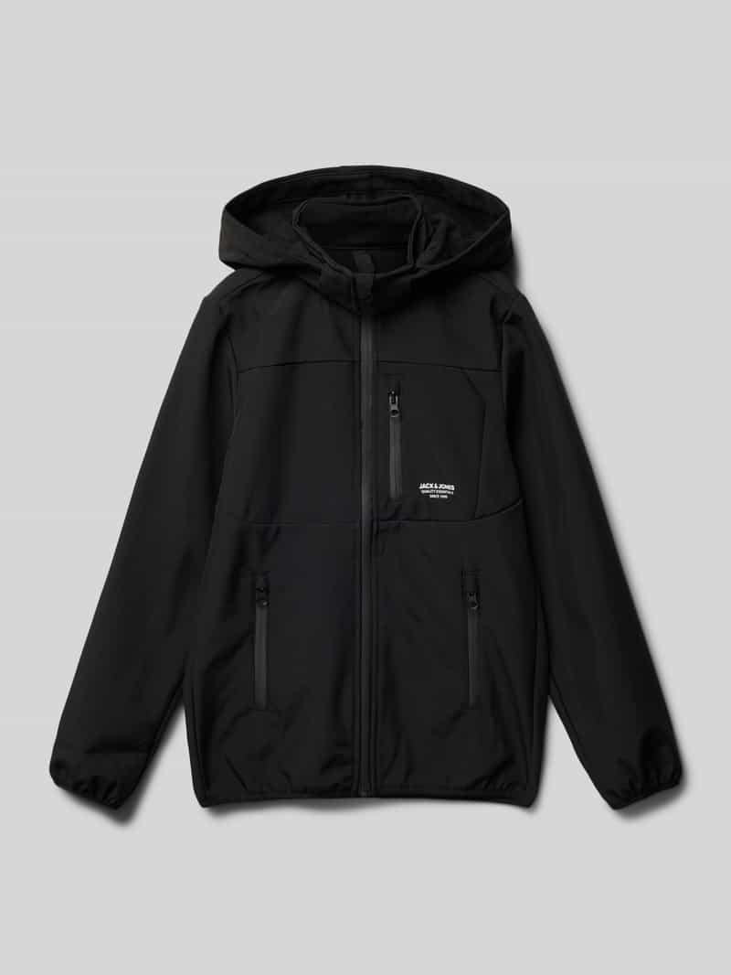 Jack & jones Softshell-jack met ritszakken, model 'THEO'