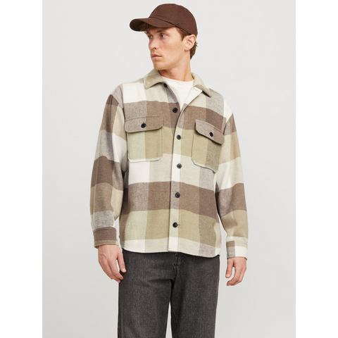 Jack & Jones Overhemd met lange mouwen JJEBRADLEY OLLIE OVERSHIRT LS NOOS