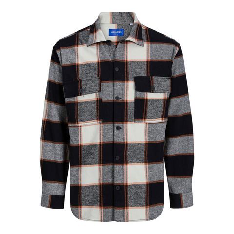 Jack & Jones Overhemd met lange mouwen JORBLAFRI CHECK OVERSHIRT LS BF