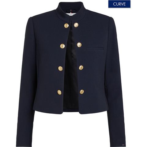 Tommy Hilfiger Curve Korte blazer CRV PUNTO SHORT SB BLAZER JACKET