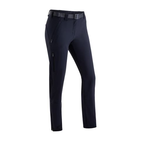 Maier Sports Functionele broek Lana slim Dames wandelbroek, ademende outdoorbroek, 3 zakken, slim fit