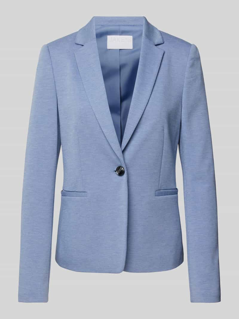 Jake*s Collection Slim fit blazer met paspelzakken