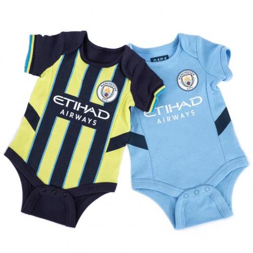 Pertemba FR - Apparel Manchester City FC Baby 24/25 babypakje (Pak van 2) 12-18