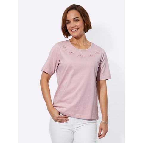 Classic Basics Shirt met ronde hals Shirt (1-delig)