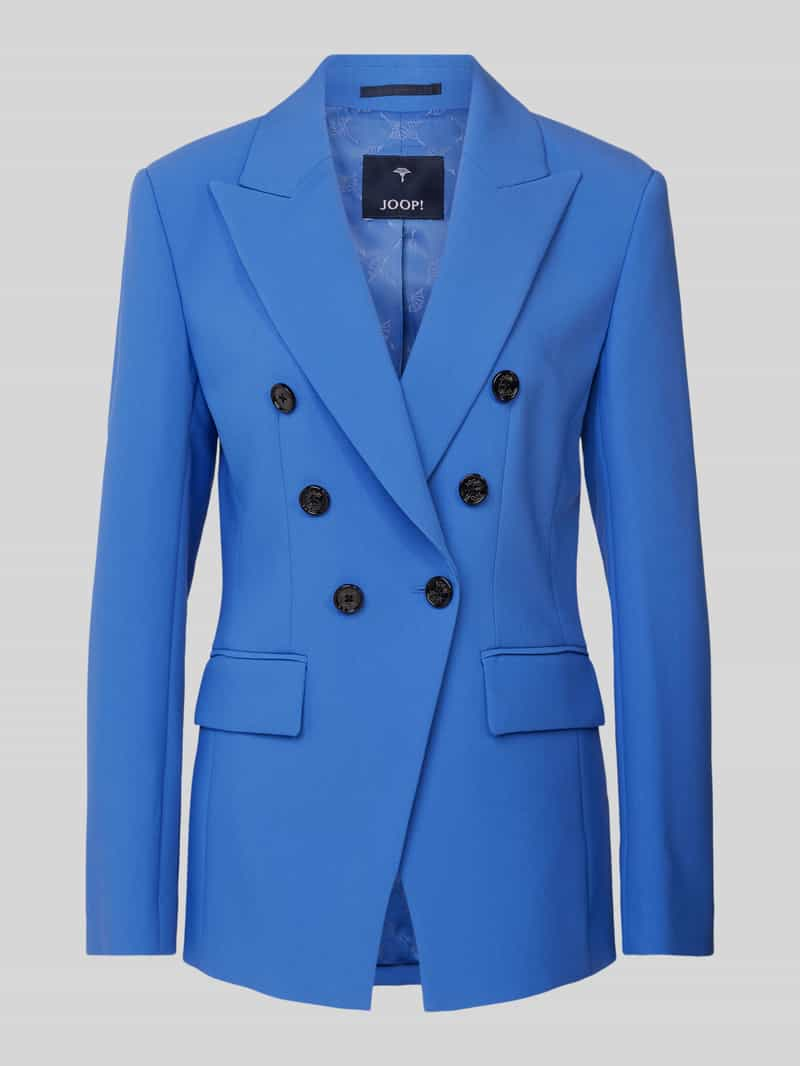 Joop! Blazer met sierknoopsluitingen