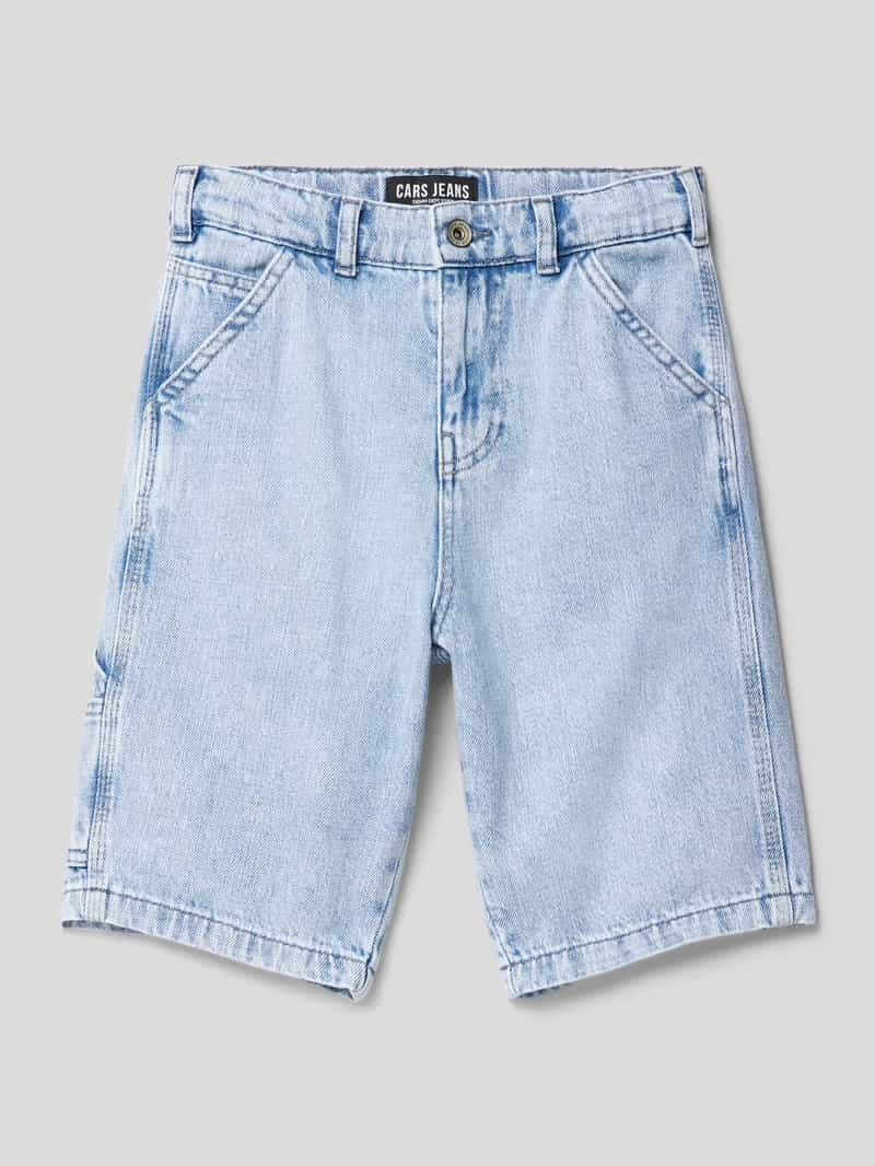 CARS JEANS Regular fit bermuda met zakken op de pijp, model 'Carters'