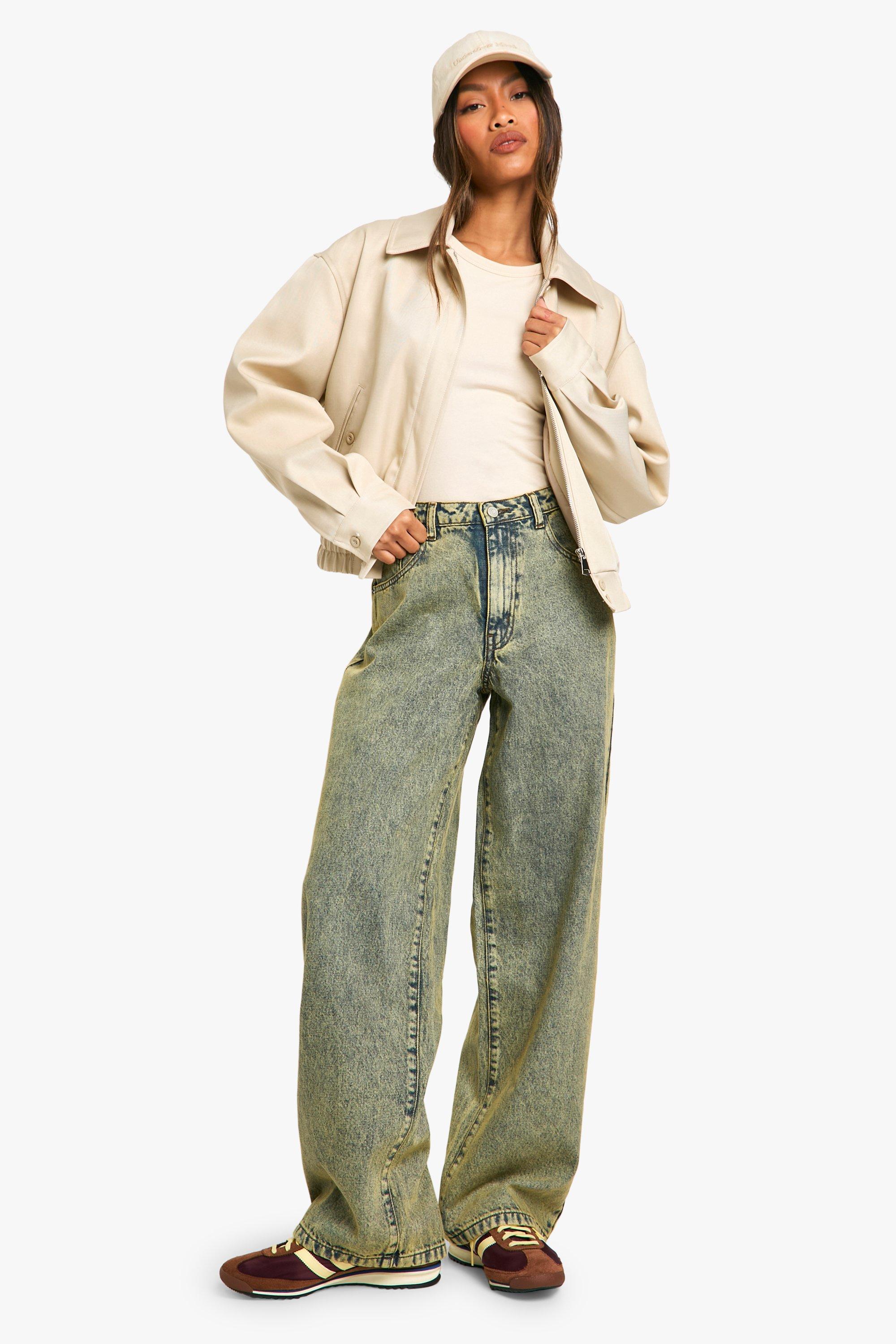 Boohoo Boyfriend Jeans, Vintage Wash