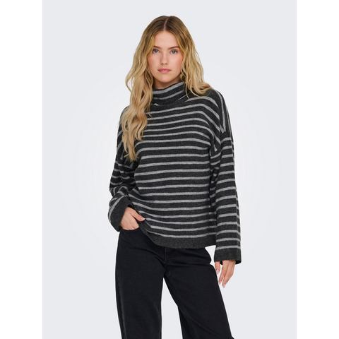 Only Coltrui ONLTALIO LS STRIPE ROLLNECK BF KNT