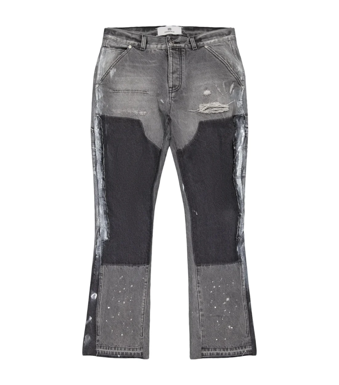 Fearless Blood Flare worker dark grey vintage jeans