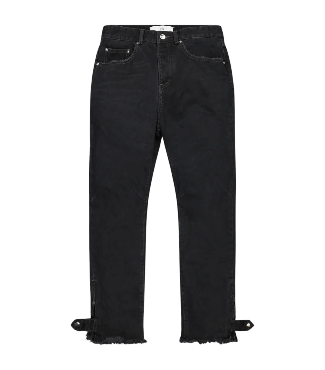 Fearless Blood Straight black denim