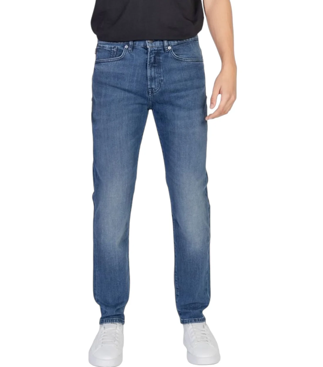 Hugo Boss Heren regular fit jeans