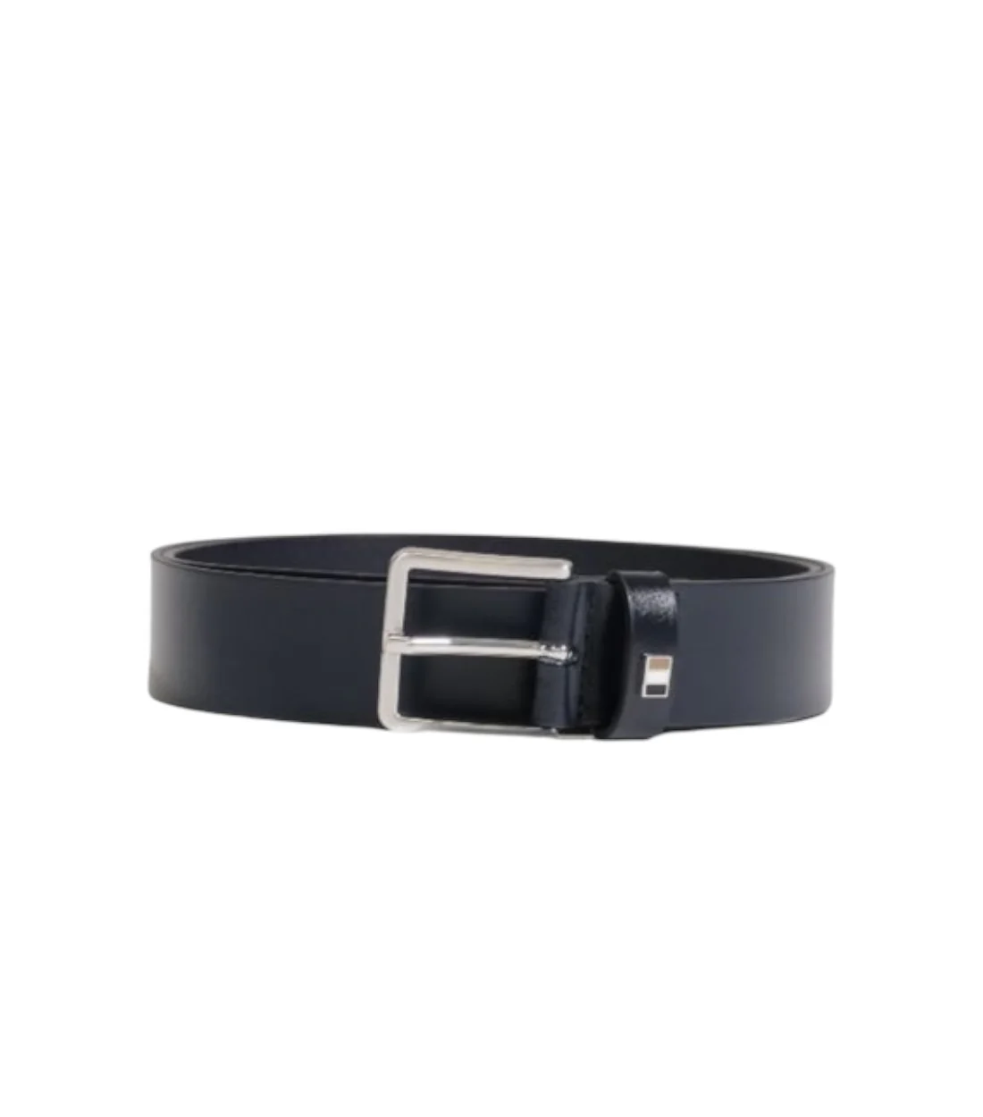 Hugo Boss Blauw leren riem