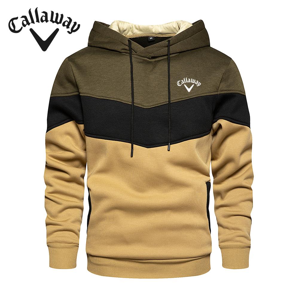 Callaway Borduurwerk Nieuwe Hoge Kwaliteit Merk Heren Hoodie Herfst Winter Hip-hop Straat Capuchon Trui Koppel Hoodie S wit