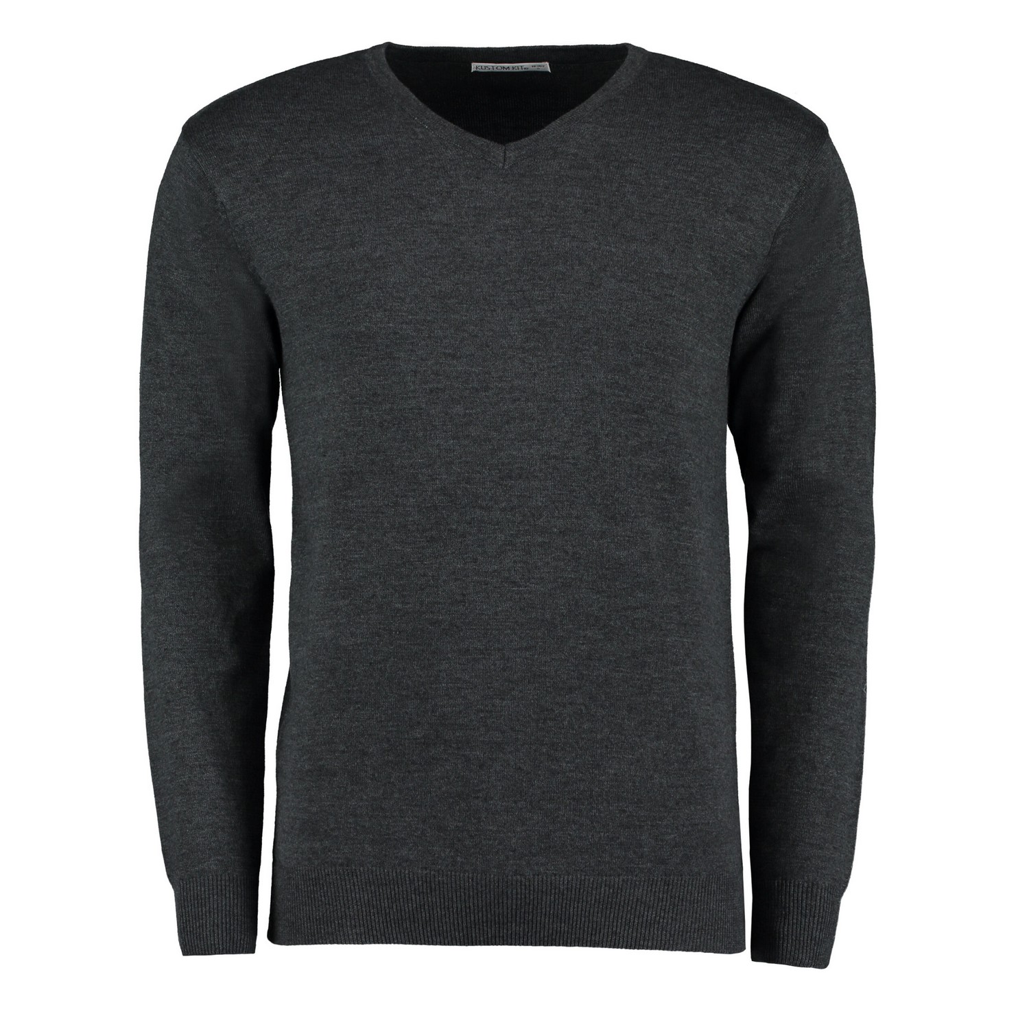 Kustom Kit Heren arundel v neck classic sweatshirt