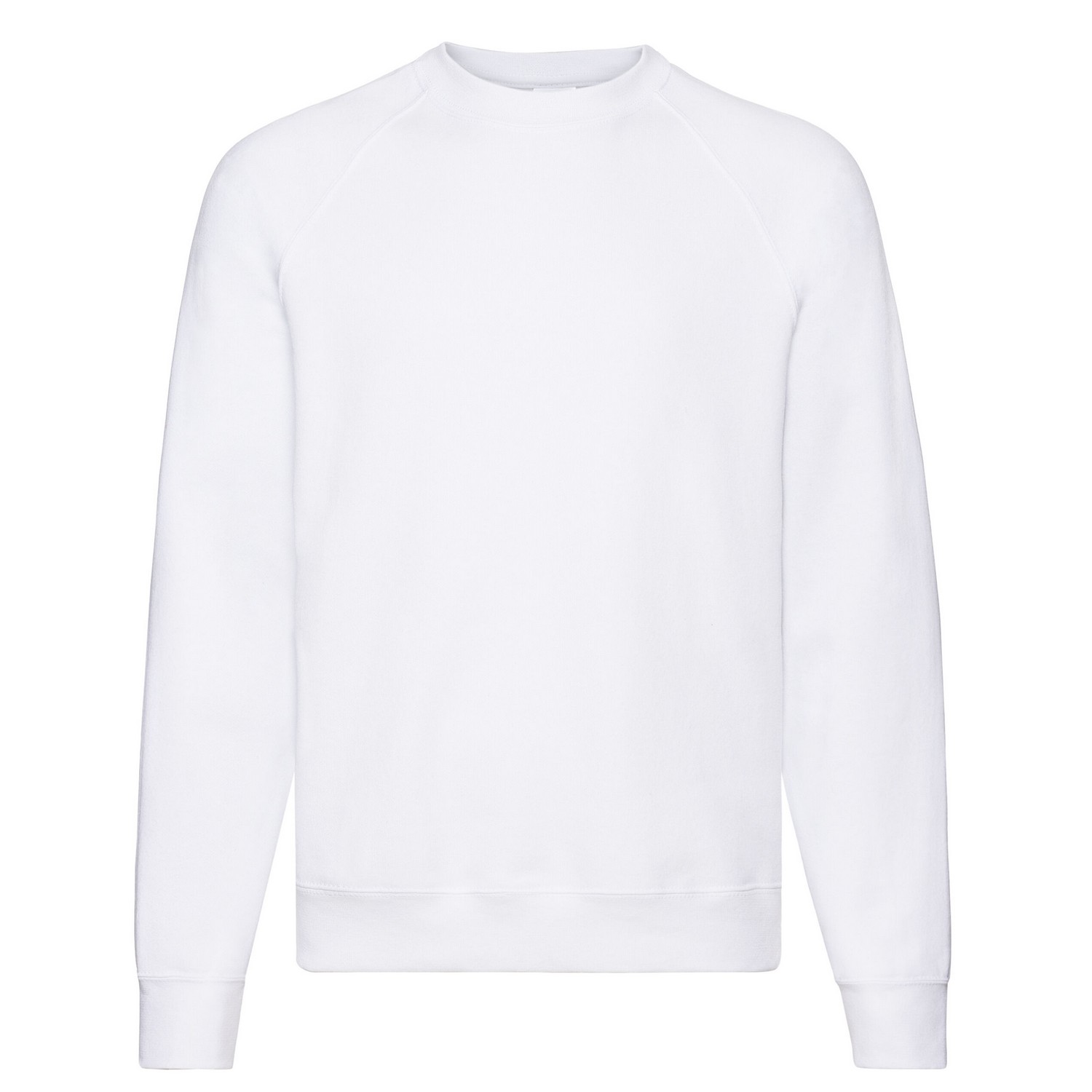 Fruit of the Loom Heren klassiek effen raglan sweatshirt