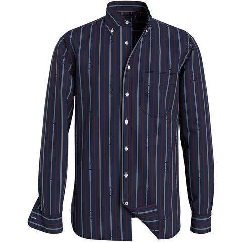 Tommy Hilfiger Overhemd met lange mouwen HILFIGER DOUBLE STP RF SHIRT