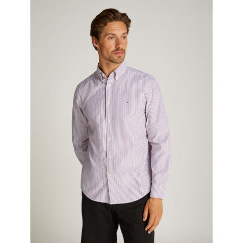 Tommy Hilfiger Overhemd met lange mouwen FLEX POPLIN CLASSIC STP RF SHIRT