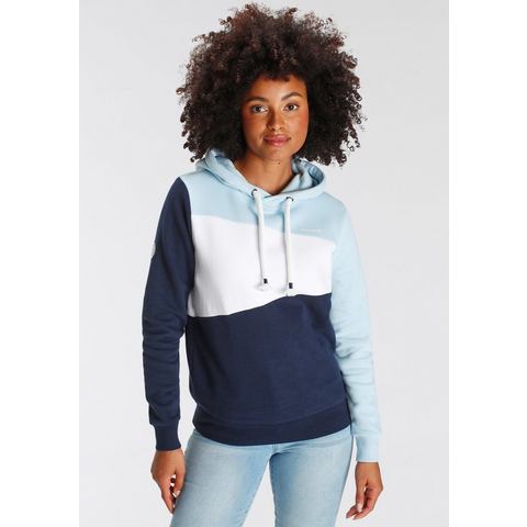 KangaROOS Hoodie Lange mouwen, losse pasvorm, colourblocking-look