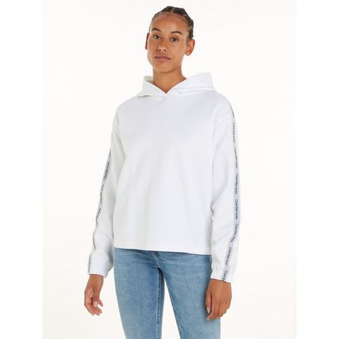 Calvin Klein Hoodie LOGO ELASTIC HOODIE met een logo-opschrift