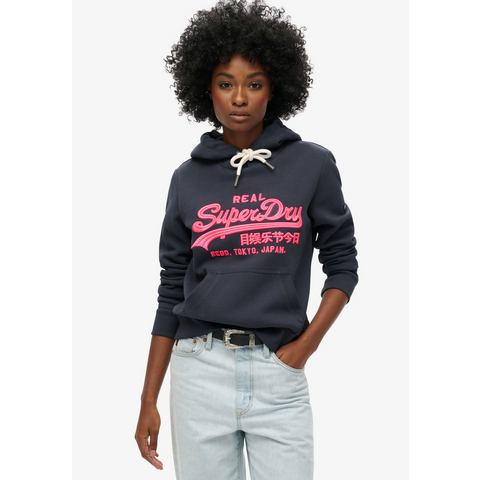 Superdry Hoodie NEON VL EMB GRAPHIC HOODIE