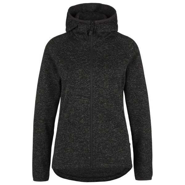 Heber Peak  Women's CrownHe. II Knit Zip Hoody - Fleecevest, zwart