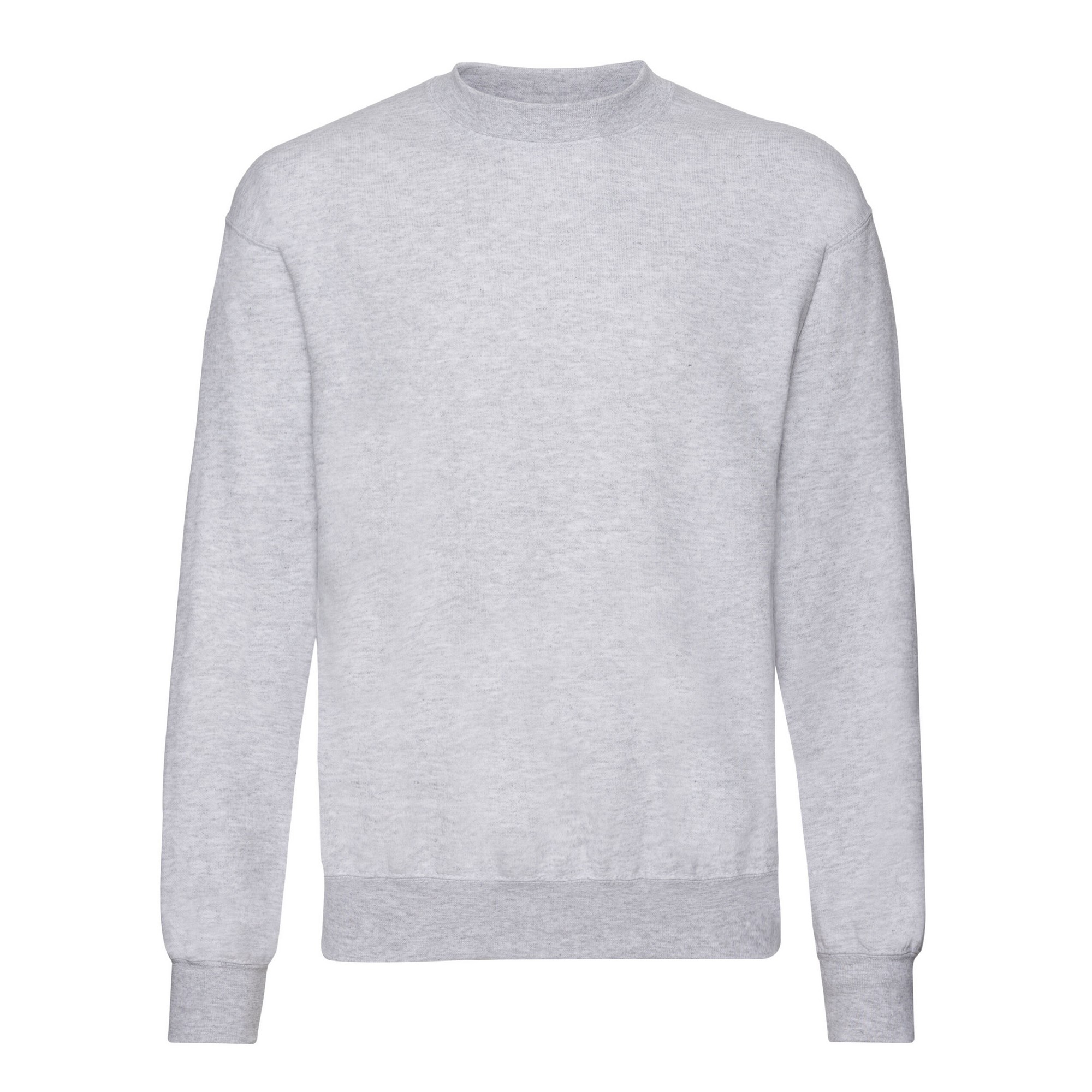 Fruit of the Loom Heren classic heather ingesteld sweatshirt