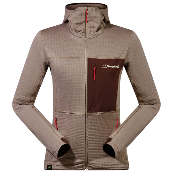 Berghaus  Women's Ridge-Hiker Hoody - Fleecevest, bruin