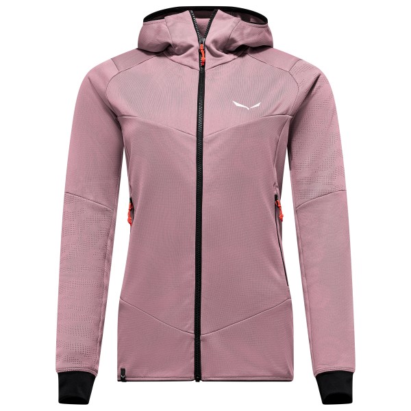 Salewa  Women's Sella Crevasse Hooded Jacket - Fleecevest, roze