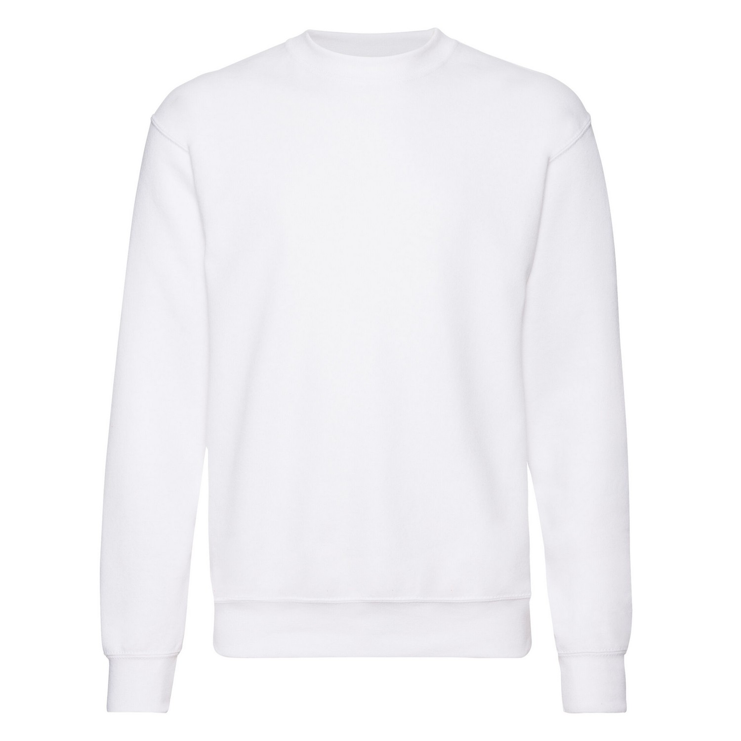 Fruit of the Loom Heren klassiek ingelegd sweatshirt