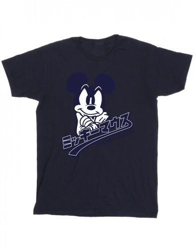 Disney jongens Mickey Mouse Japans T-shirt 12-13 zwart