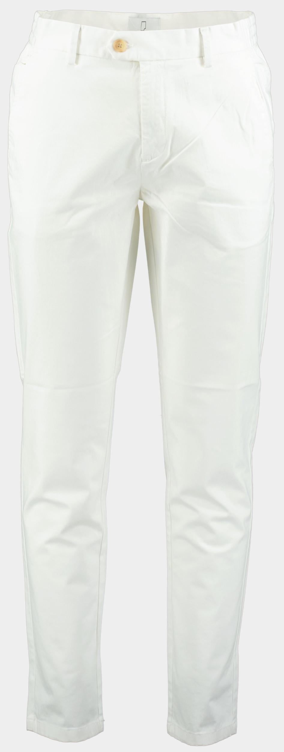 Born with Appetite Katoenen broek ednar cotton chino 24304ed03/150 off-white