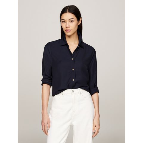 Tommy Hilfiger Overhemdblouse met logovlag