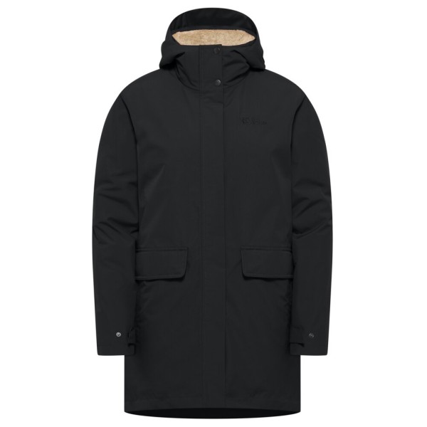 Jack Wolfskin  Women's Wintertor Parka - Lange jas, zwart