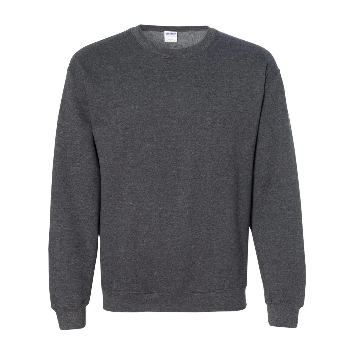 Gildan Unisex adult sweatshirt met zware mouwenhals