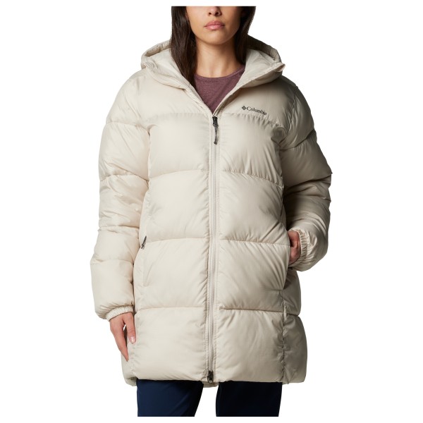 Columbia  Women's Puffect II Mid Hooded Jacket - Parka, beige