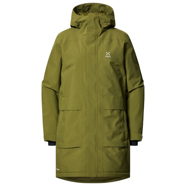 Haglöfs  Women's Salix Proof Mimic Parka - Parka, olijfgroen