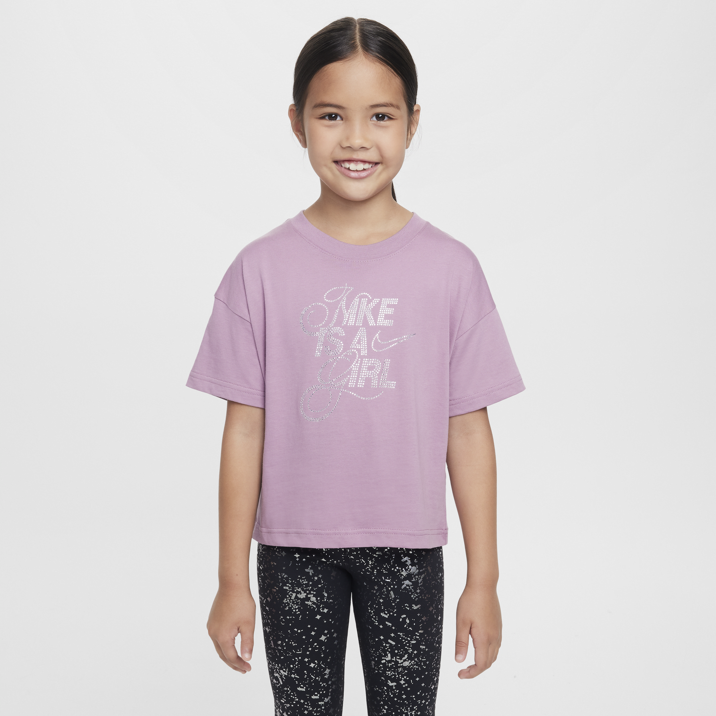 Nike Sportswear T-shirt voor meisjes - Paars