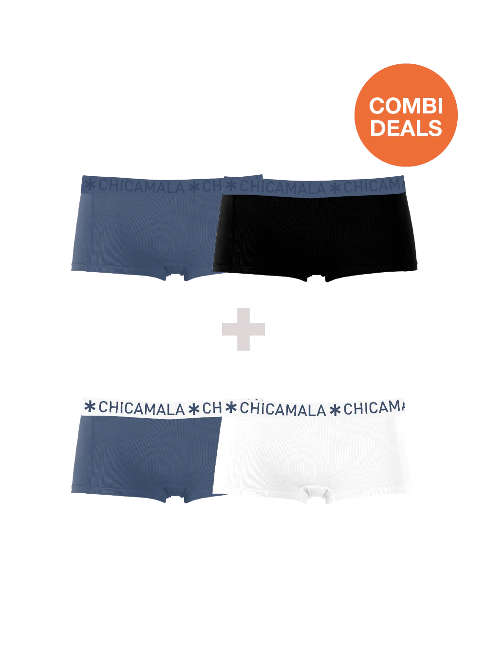 Muchachomalo Dames 2+2-pack boxershorts