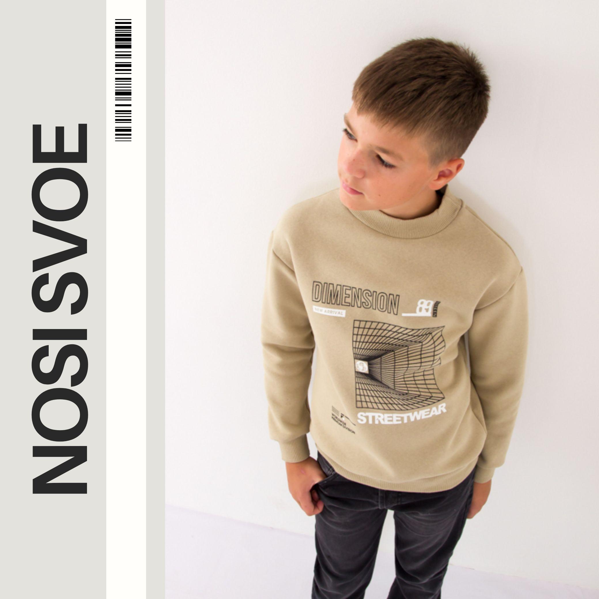 НС Sweatshirt (boys) , Winter , Nosi svoe 6235-025-33 122 kaki