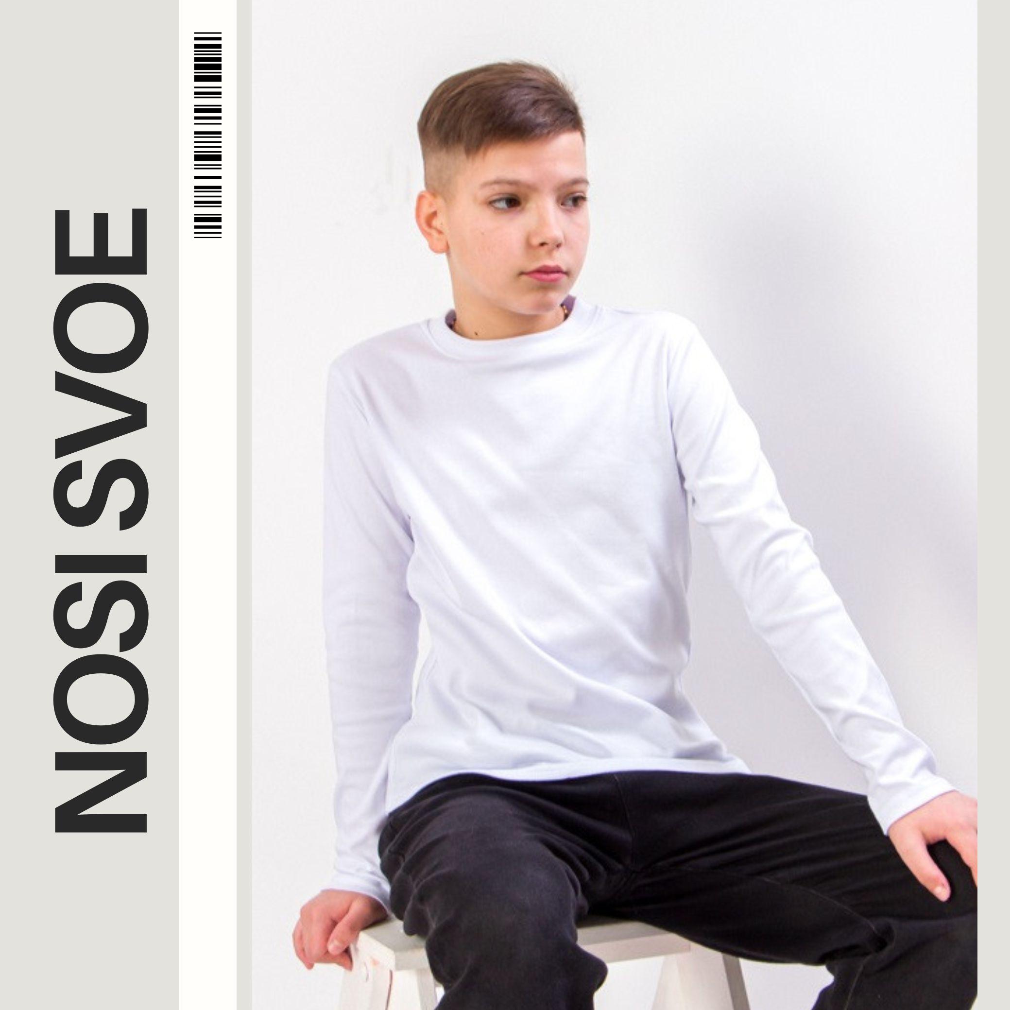 НС Sweatshirts (boys), Any season, Nosi svoe 6025-015-4 104 zwart